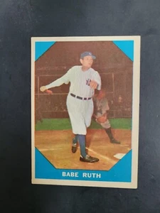 1960 Fleer Baseball Greats #3 Babe Ruth EX/NM NY Yankees LEGEND/HOFer ⚾📈🎇 - Imagen 1 de 2