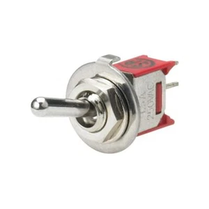 Radio Shack 3A 125VAC SPST PC Board Submini Toggle Switch Catalog №: 2750645 - Foto 1 di 2