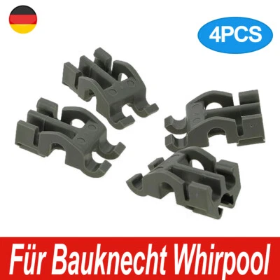 4 Stk. für Bauknecht Ignis Unteren Spülmaschinenkorb Korbeinsatz 481010600198 - Bild 1 von 4