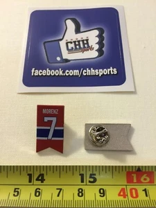 HOWIE MORENZ #7 Montreal Canadiens Retired Banner Pin Épinglette NHL CUP HABS - Picture 1 of 2