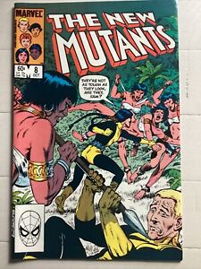 The New Mutants #8 1983 Marvel