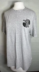The North Face Tshirt Men’s Size Large Gray W/Black Logo New With Out Tags - Picture 1 of 3