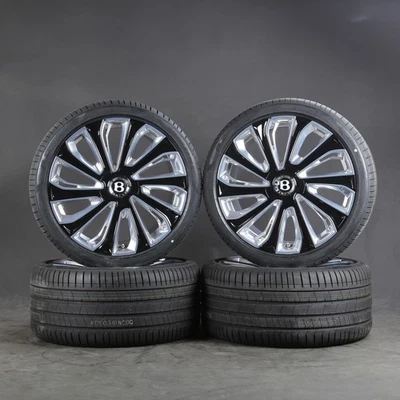 22 Zoll Sommerräder Bentley Continental GT Mulliner 3S 3SA601025BN Sommerreifen - Bild 1 von 4