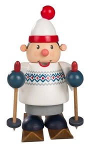 New in Box - KWO Skier - 4.3" - Incense Smoker - Picture 1 of 1