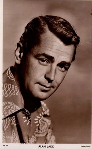 Postal estrella de cine - Alan Ladd, actor estadounidense RS40922 - Imagen 1 de 2