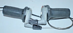 SRAM Attack Grip Shift Shifter Set Black 22.2mm 3x8 Speed Friction USA Shipper:) - Picture 1 of 9