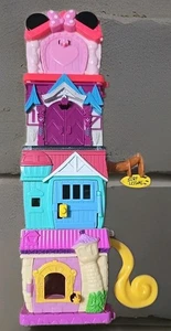 Lotto x4 Portaoggetti Disney Rapunsel Corner Minnies Cottage Stitch Surf Elsa Castle - Foto 1 di 3