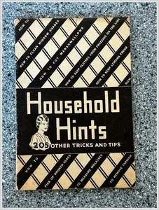 Heckers Flour Household Hints Booklet 1930s NRA Recipes USA Baking Ads - Picture 1 of 10
