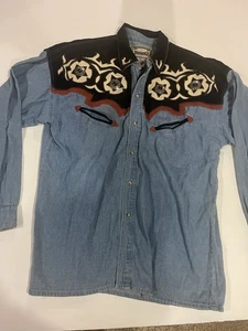 Vintage Rivergold Large Western Shirt/ Jacket - Picture 1 of 11