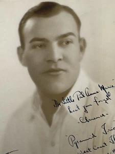 Foto de estudio de la década de 1920 8x10 de un actor desconocido llamado Clarence, teatros de la costa oeste - Imagen 1 de 5