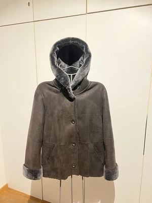 100% Echtes Lammfell Shearling Leder Jacke VOIGT STYLE - Bild 1 von 4