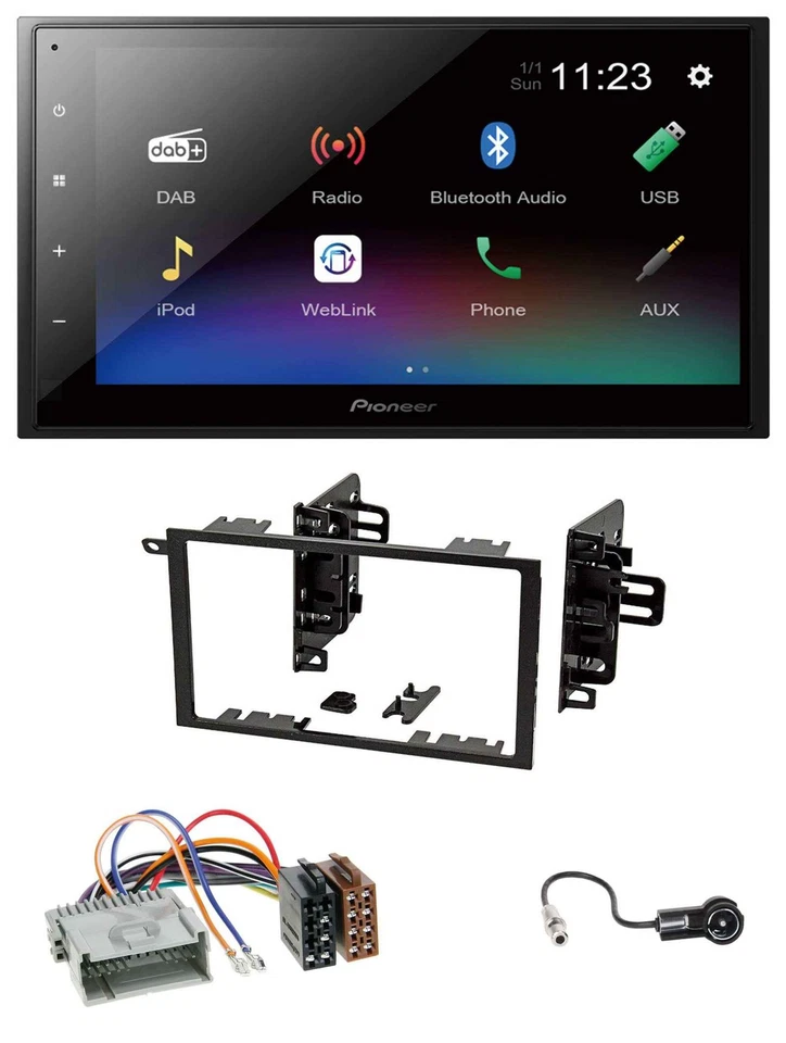 Pioneer USB Bluetooth DAB 2DIN MP3 Autoradio für Chevrolet Avalanche Blazer Cava - Bild 1 von 4