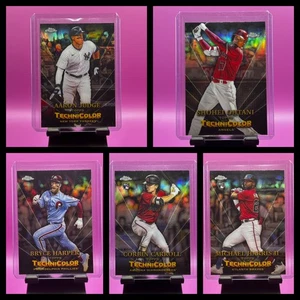 2023 Topps Chrome - Topps In Technicolor Insert - PICK YOUR CARD! BUILD YOUR SET - Bild 1 von 17