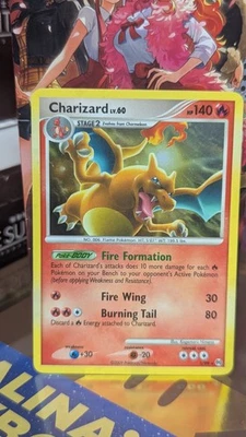 Pokemon TCG 2009 Charizard 1/99 Arceus Holo Card  - Image 1 of 4