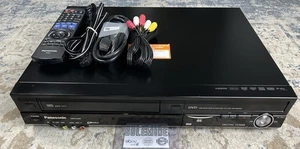 Panasonic DMR-EZ48V DVD VCR Kombirecorder HDMI Fernbedienung Kabel getestet - Bild 1 von 6