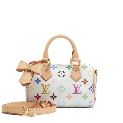 Louis Vuitton x  Murakami Monogram Nano Speedy White | Excellent Condition - Image 1 of 4