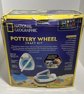 NATIONAL GEOGRAPHIC Pottery Wheel for Kids Starter Wheel, Multicolor - Picture 1 of 2