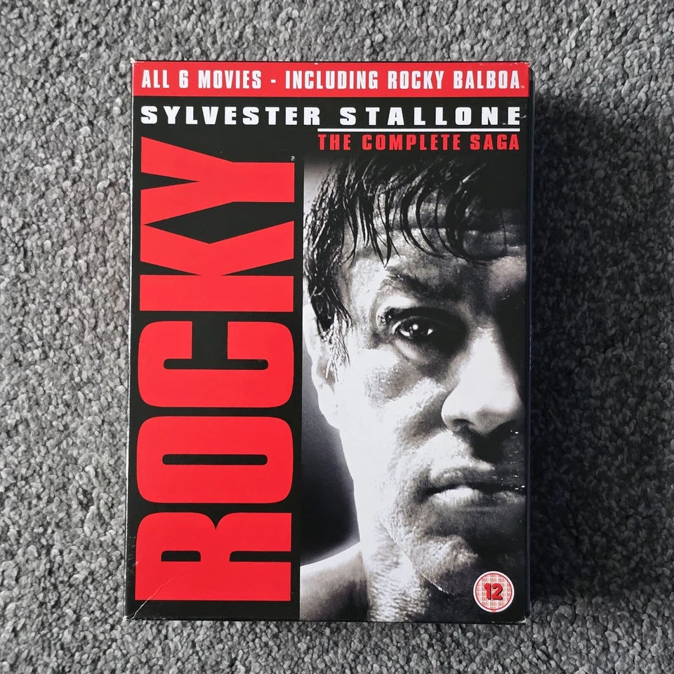 Rocky: The Complete Saga DVD Collection Sylvester Stallone Boxset - Image 1 of 2