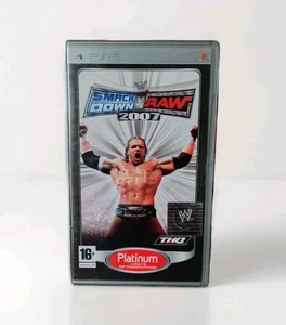 SONY PSP SMACKDOWN VS RAW 2007 PAL KOMPLETT MIT HANDBÜCHERN - Bild 1 von 3