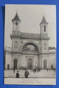 1920ca Turin - parish church SS. Peter and Paul - Advertising - Picture 1 of 3
