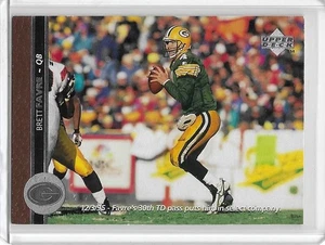 Tarjeta de fútbol americano 1996 Upper Deck #131 Brett Favre Green Bay Packers - Imagen 1 de 2
