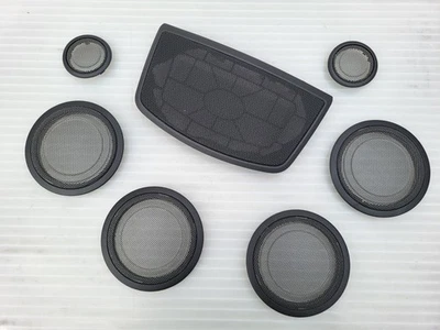 BMW F30 F31 F32 F33 F34 F36 Harman Kardon Speaker Covers Front Rear Door 9364839 - Image 1 of 4