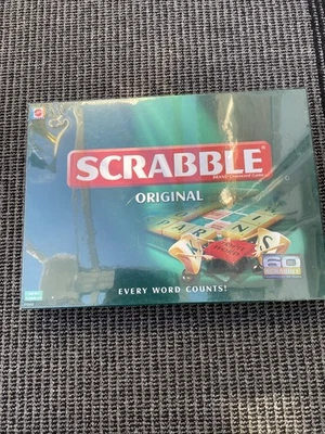 Mattel Games Scrabble Original Board Game 2–4 Players Age 10+ 51263 New Sealed - Image 1 of 2