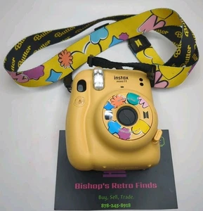 Fotocamera istantanea BTS Butter FUJIFILM instax Mini 11 gialla K-POP. Testato - Foto 1 di 8