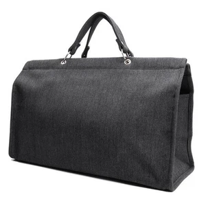 COMME des GARCONS Wool Gabardine Square Boston Bag(K-154536) - Picture 1 of 12