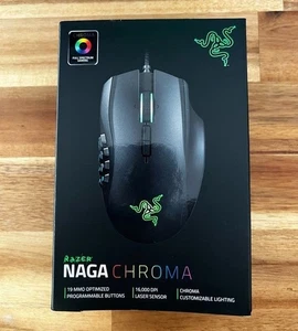 Razer Naga Chroma ULTRA RZADKA mysz gamingowa MMO RZ01-01610100H Nowa PUDEŁKO ZAPIECZĘTOWANA - Zdjęcie 1 z 9