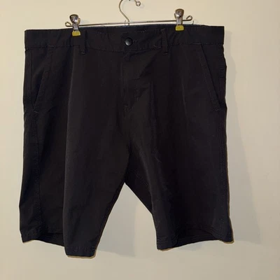 Pantalones Cortos Para Hombre Burnside Tech Viaje Elastizados Carbón Talla 40 Senderismo Playa Surf Foto 1 de 3