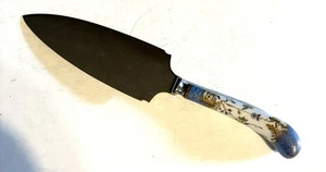 Vintage Willam Adams Sheffield England Servierbesteck Edelstahl Porzellangriff - Bild 1 von 6