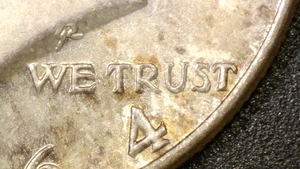 1964 Kennedy Half Dollar - Double Die Obverse / DDO - US Mint Error - 90% Silver - Picture 1 of 9