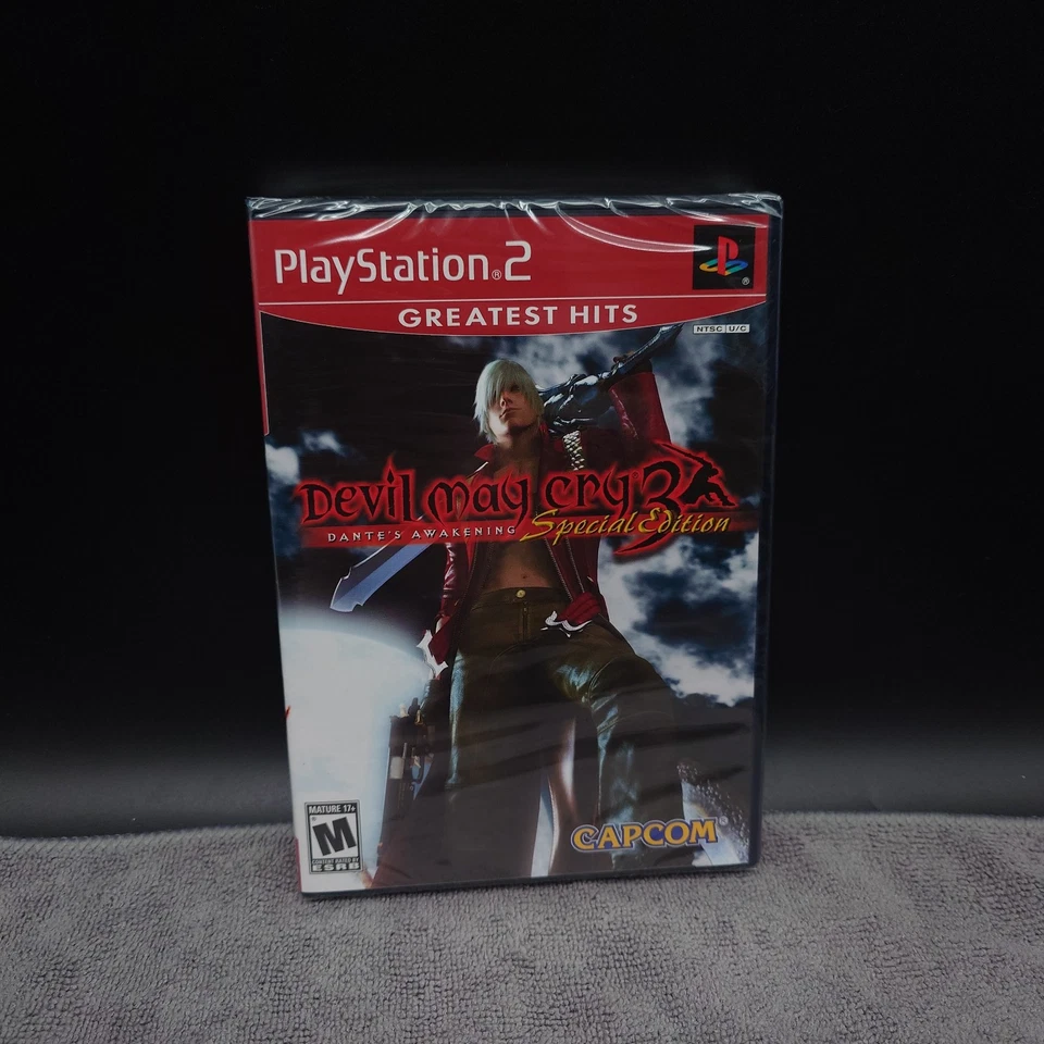 Devil May Cry 3 PS2 USA Factory Sealed Brand New PlayStation Mint Condition! - Bild 1 von 4