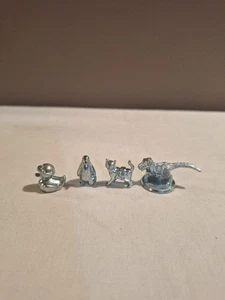Monopoly Spielmarken Dinosaurier Pinguin Katze Ente - Bild 1 von 6