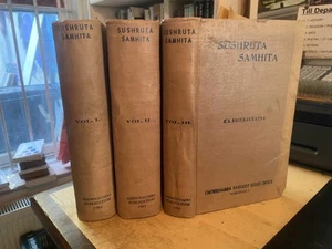 Bhishagratna (übers. & ed.): Englische Übersetzung der Sushruta Samhita 3 Bände - Bild 1 von 1