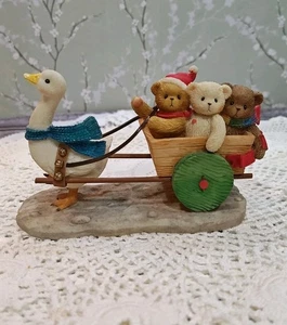 Cherished Teddies Figur Carter And Friends Sonderausgabe Vintage 2000 Enesco - Bild 1 von 12