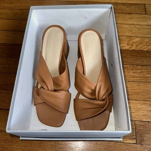 Everlane Donna The Day Tacco Twist Desert Tan Taglia 8 - Foto 1 di 12