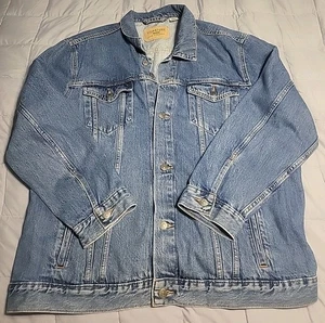 Levi's Strauss Signature XXL Denim Jacket Stone Wash Blue  - Picture 1 of 10