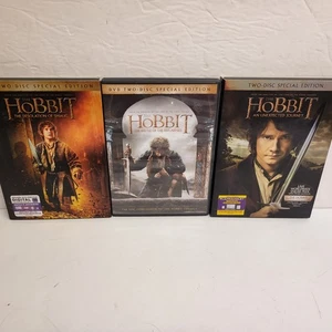 Die Hobbit-Trilogie (komplettes 3 Filmset) 5 DVD Konvolut - alle wie neu!! - Bild 1 von 6