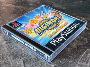 Playstation 1 PS1 Custom Fanmade Repro Ersatz Hülle /  Digimon World  - Bild 1 von 3