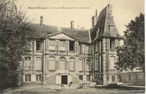 Alte AK alte Postkarte PONT-L'EVEQUE Unterpräfektur - Bild 1 von 1