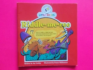 COCKY'S CIRCLE LITTLE BOOKS - RIDDLE-ME-REE by JOY COWLEY - Picture 1 of 2