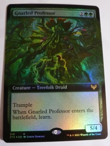 Magic The Gathering Gnarled Professor Strixhaven School Of Mages Foil #319 LP/NM - Picture 1 of 2