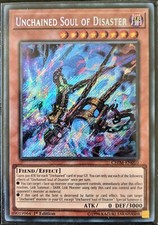 YuGiOh Unchained Soul of Disaster Secret Rare CHIM-EN010 NM 1st Edition