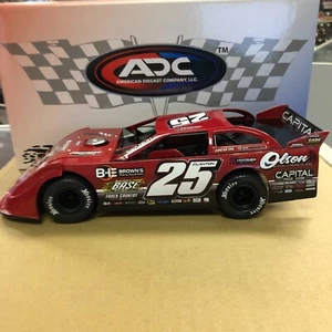ADC 2022 Shane Clanton #25 1/24 Dirt Late Modello Pressofuso Auto DW222M391 - Foto 1 di 6