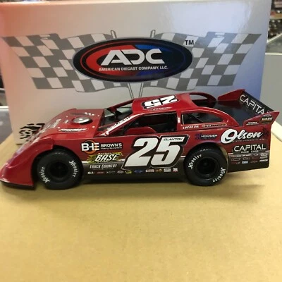 ADC 2022 Shane Clanton #25 1/24 Dirt Late Modello Pressofuso Auto DW222M391 - Immagine 1 di 4