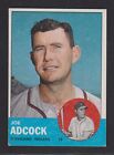 1963  Topps  Baseball # 170  Joe Adcock   Ex/Ex+ Condition  Inv 975