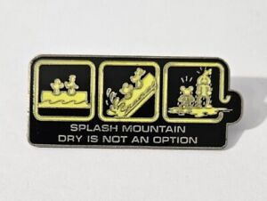 Disney WDW - Splash Mountain, Dry is Not an Option Pin, 2005 Mickey & Goofy