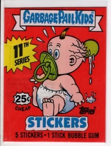 TOPPS GARBAGE PAIL KIDS CARD SERIES 11 EMPTY WRAPPER - VG - Picture 1 of 1